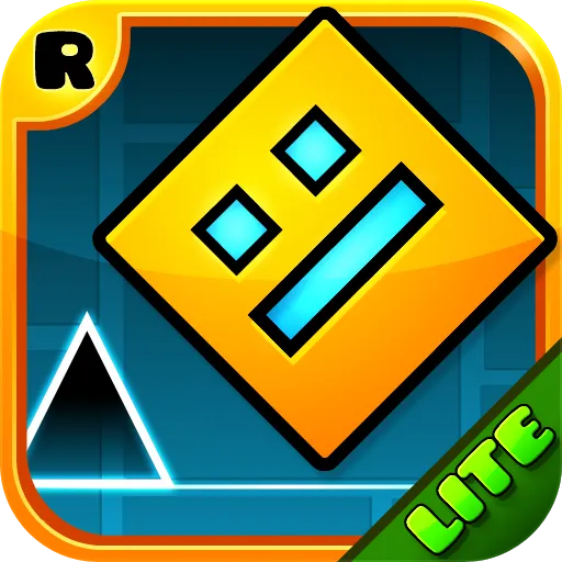 Game icon for Geometry Dash Lite by RobTop Games