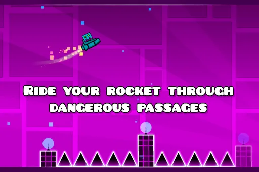 Gameplay screenshot 2 from Geometry Dash Lite - Arcade game